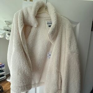 American eagle Sherpa zip up